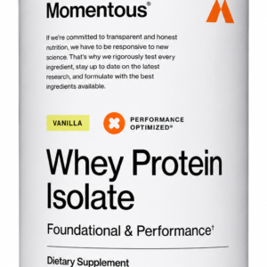 Momentous Grass-Fed Whey Protein Isolate