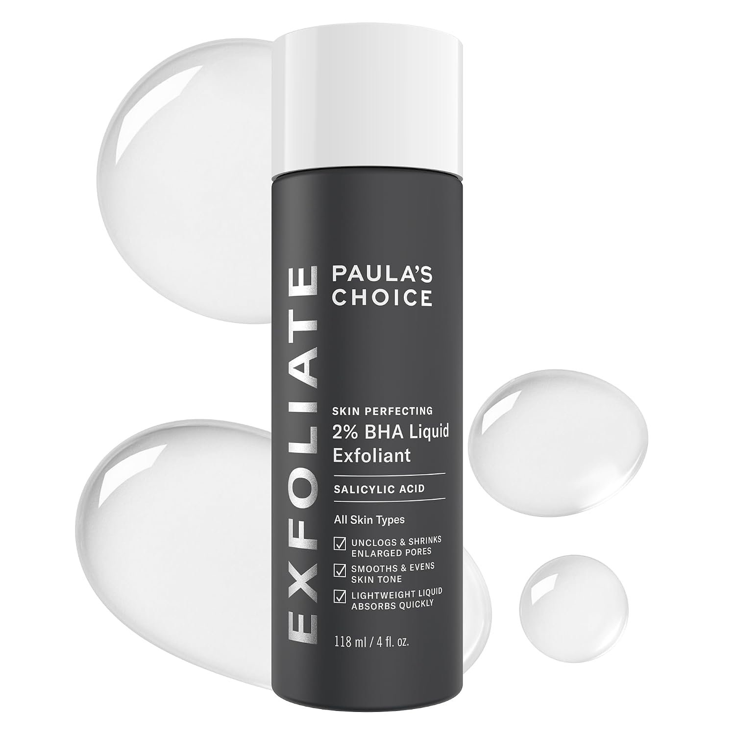 Paula's Choice Skin Perfecting 2% BHA Liquid Exfoliant bottle